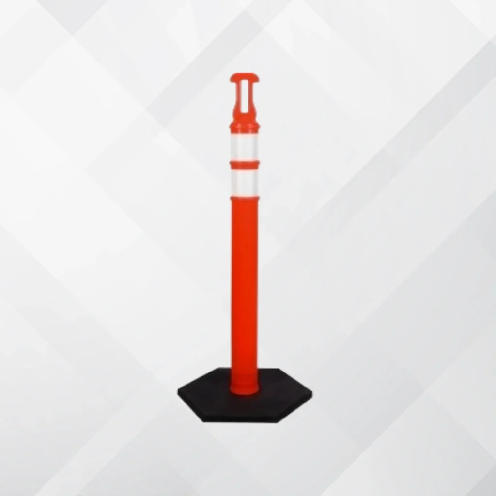 Poste vial base de 6kg 1,20 metros