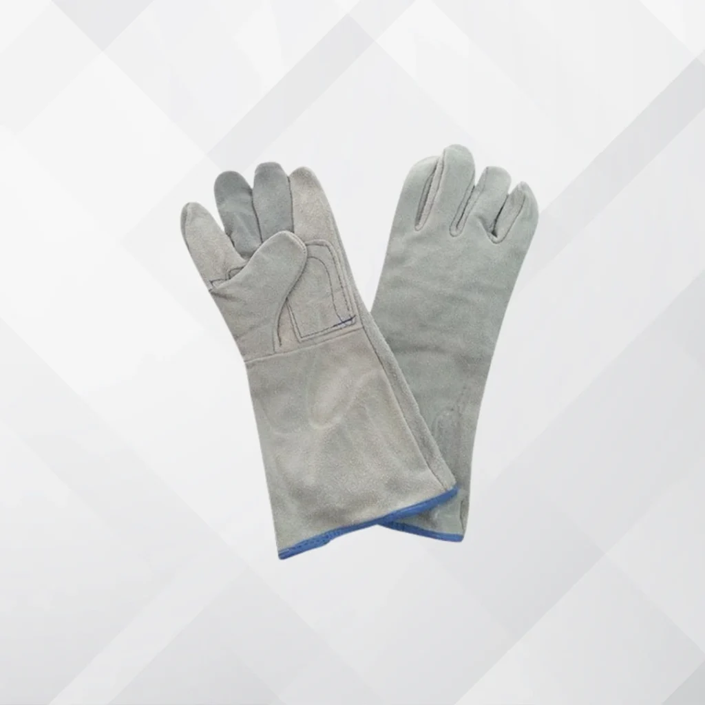 Guante de carnaza tipo soldador 16"